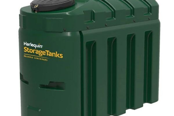 Harlequin 1300L HQI plastic bunded oil tank
